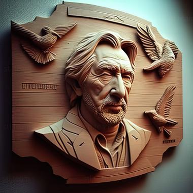 3D model Hans Gruber Die Hard Alan Rickman (STL)